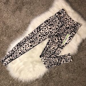 NICOLE MILLER SPORT | Animal Print Leggings